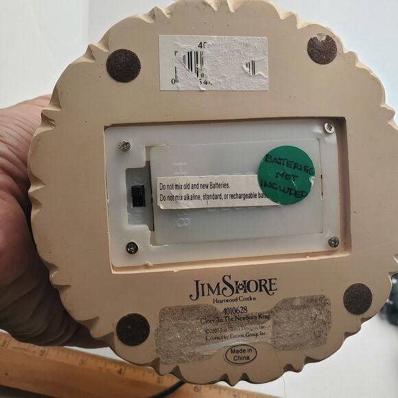 Jim Shore Glory to the Newborn King Angel Nativity Scene Diorama *no light - Picture 6 of 13